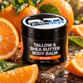 100% Grass Fed Tallow & Shea Butter Body Balm - Orange